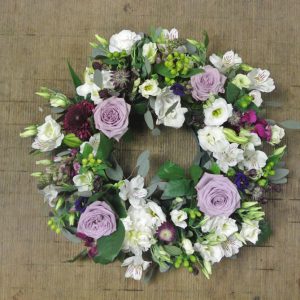 Garden Flower Wreath